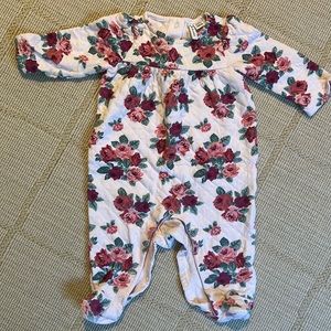 Janie and Jack floral romper
